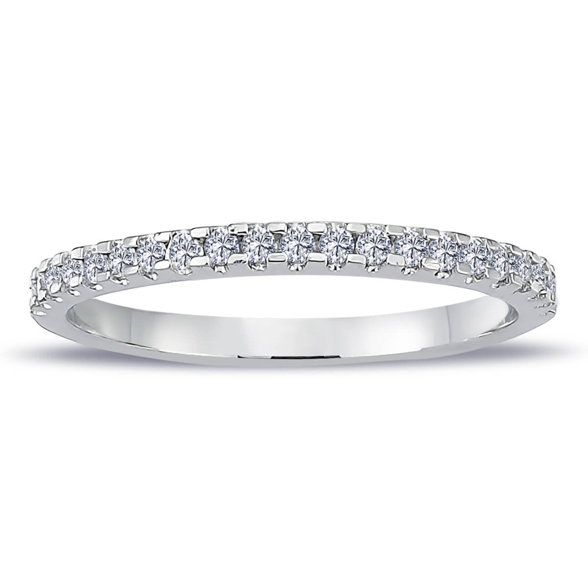 0.21 Carat Diamond Half-Eternity Ring