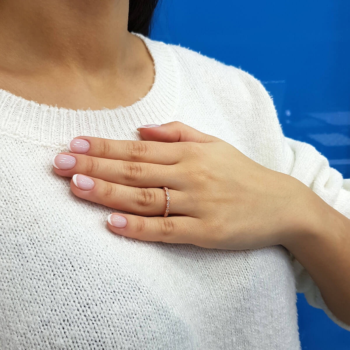 Diamond-Studded Yalur Ring