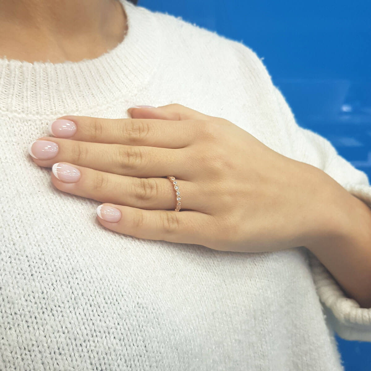 Diamond-Studded Bakru Ring