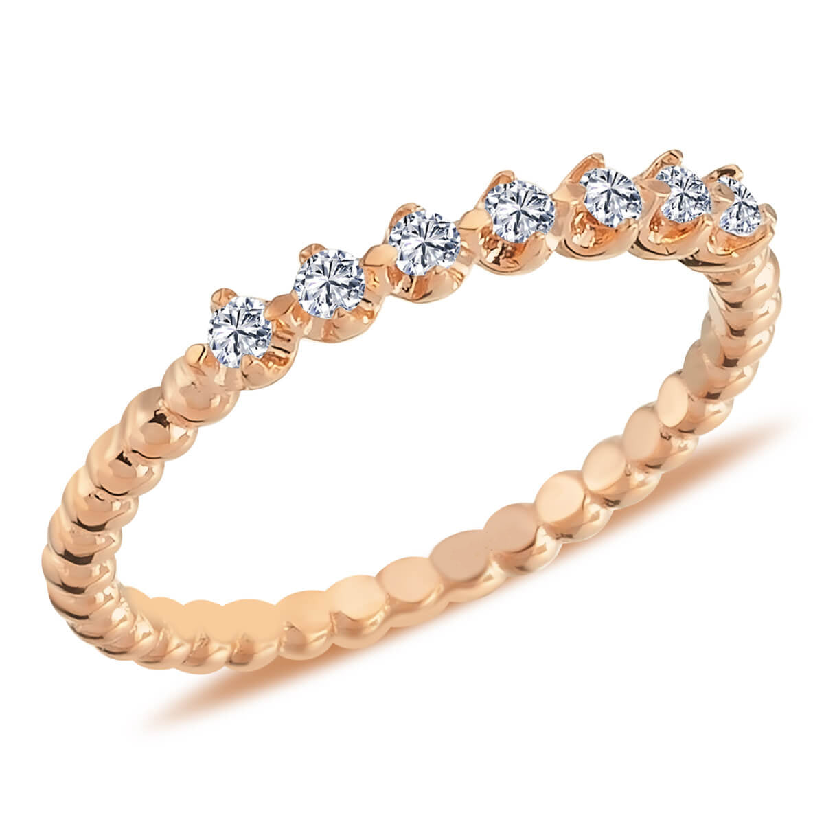 Diamond 7 Stone Ashur Ring