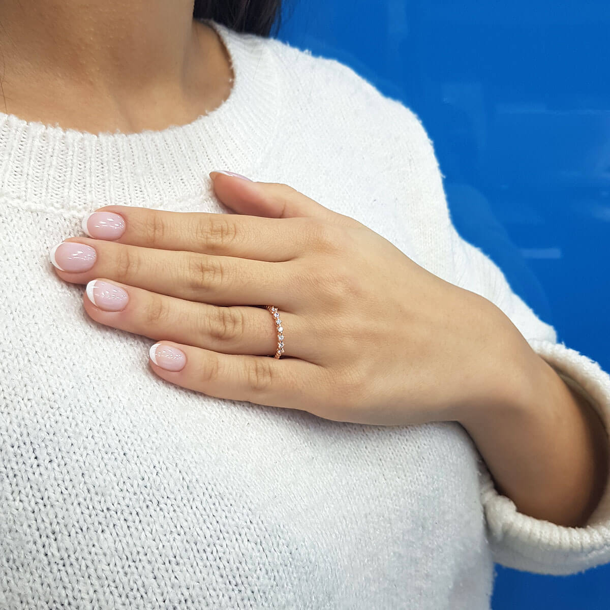 Diamond 7 Stone Ashur Ring