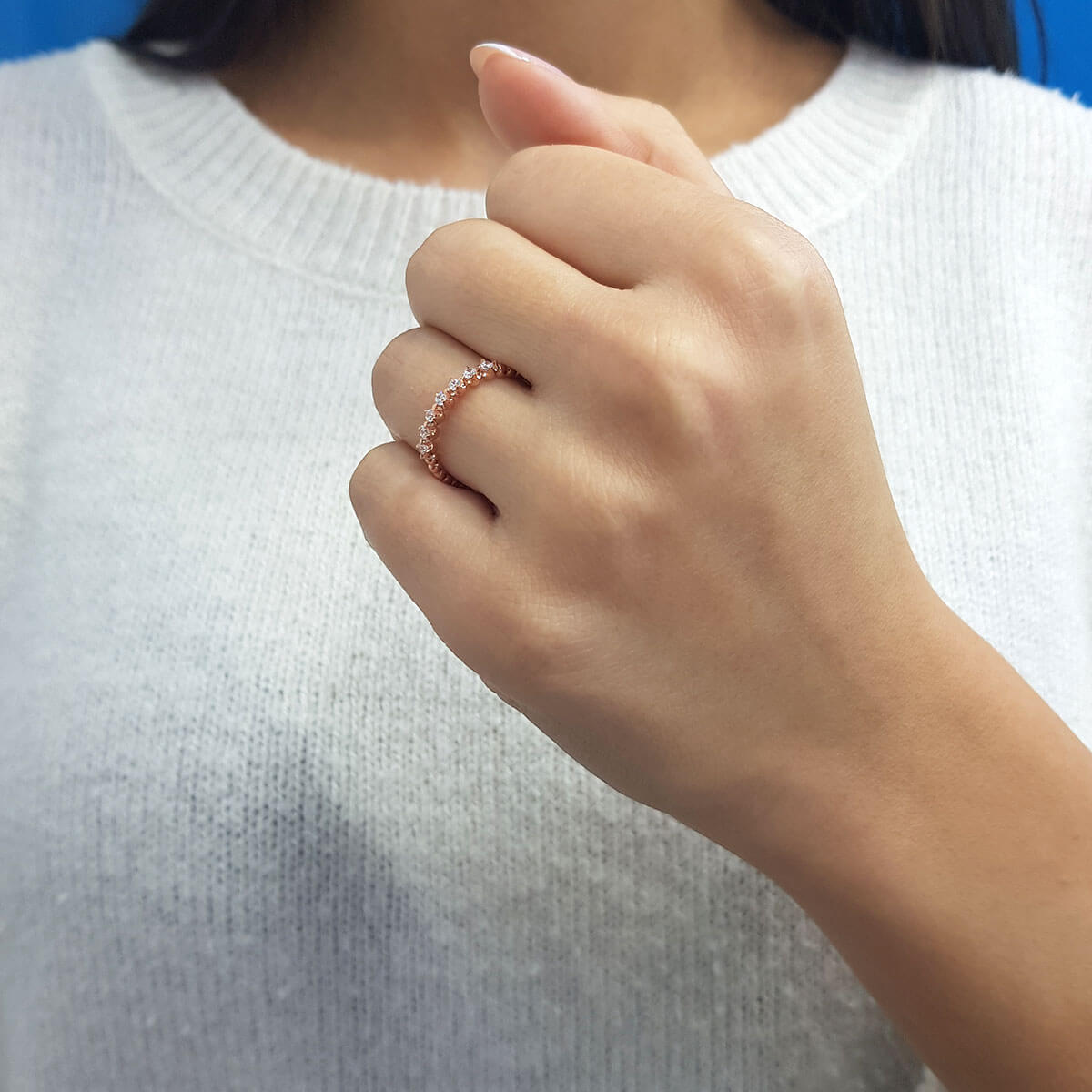 Diamond 7 Stone Ashur Ring