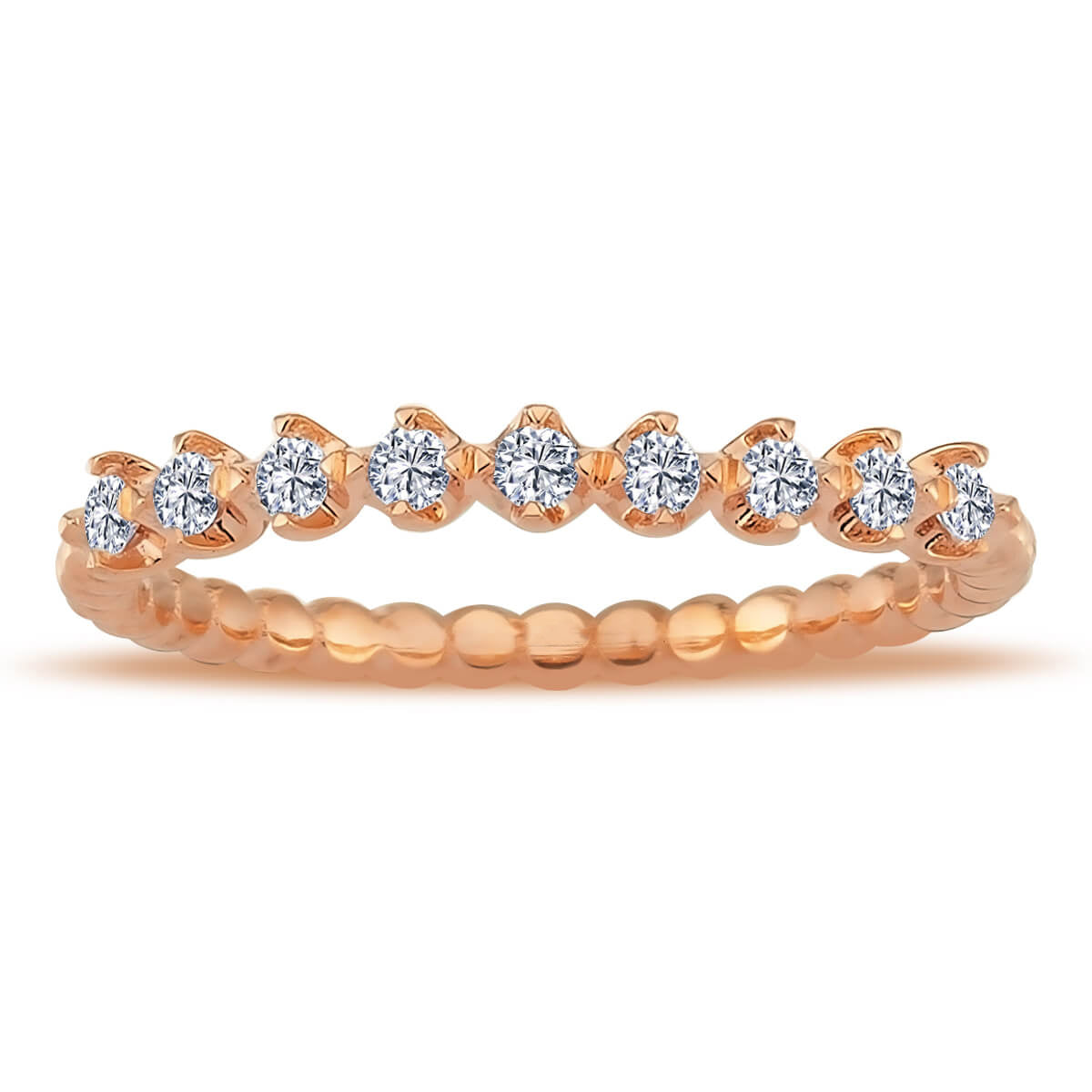 Diamond 9 Stone Mari Ring