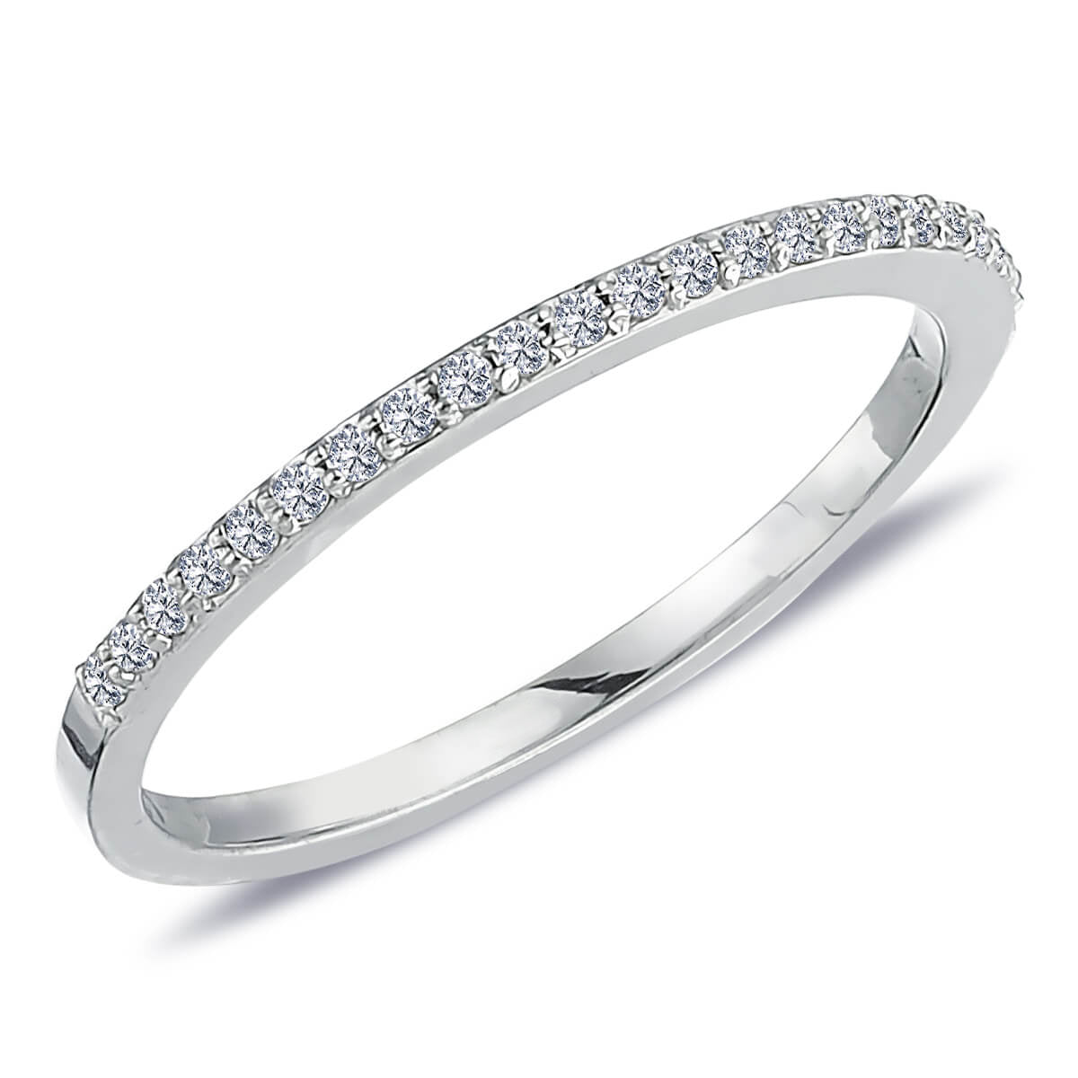 0.16 Carat Diamond Half Turban Ring