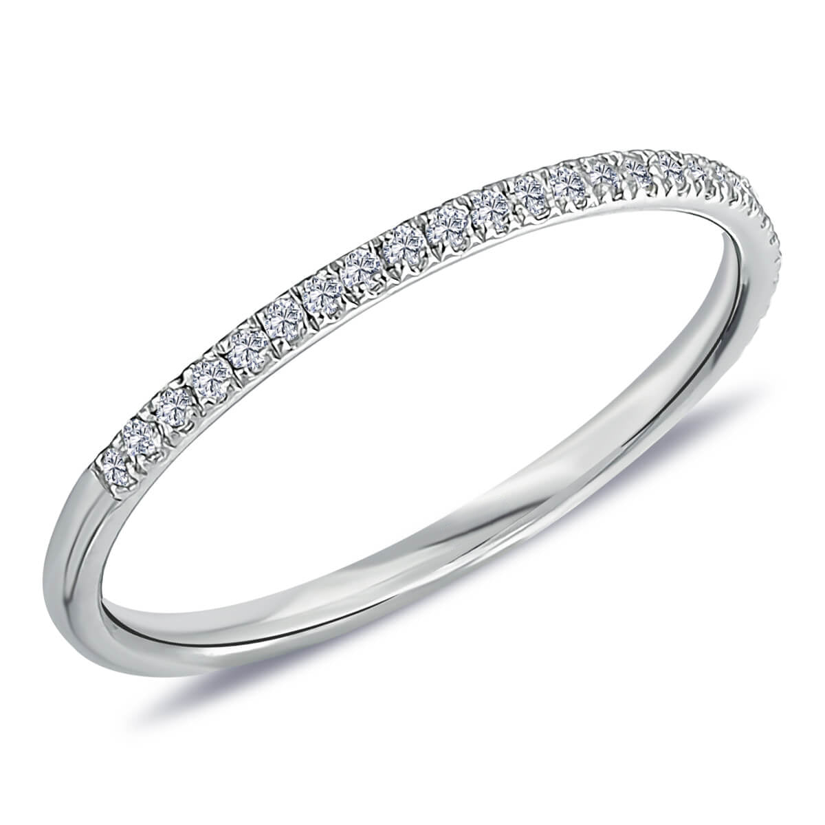0.17 Carat Diamond Half-Eternity Ring