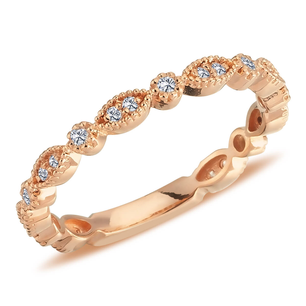 0.27 Carat Diamond Full Turban Ring