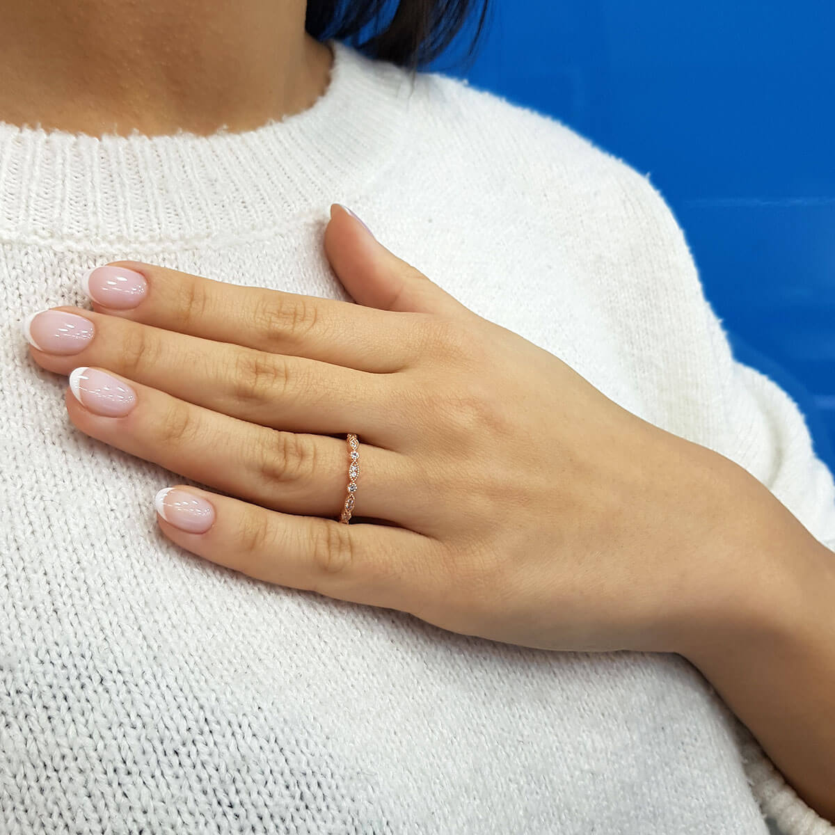 0.27 Carat Diamond Full Turban Ring