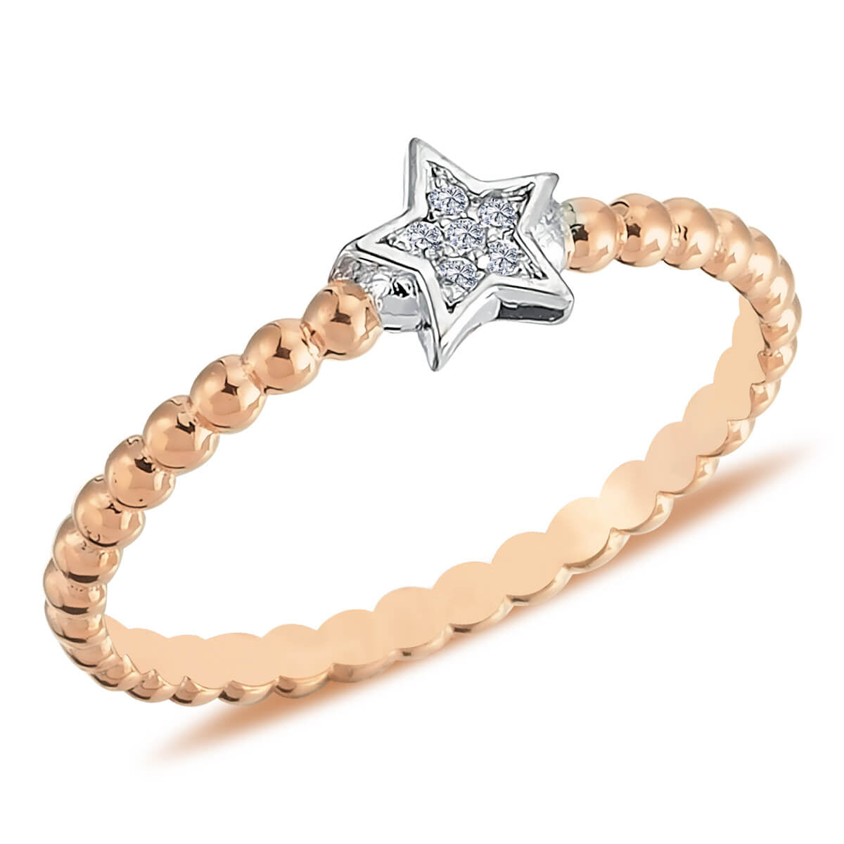 Assyrian Star Diamond Ring