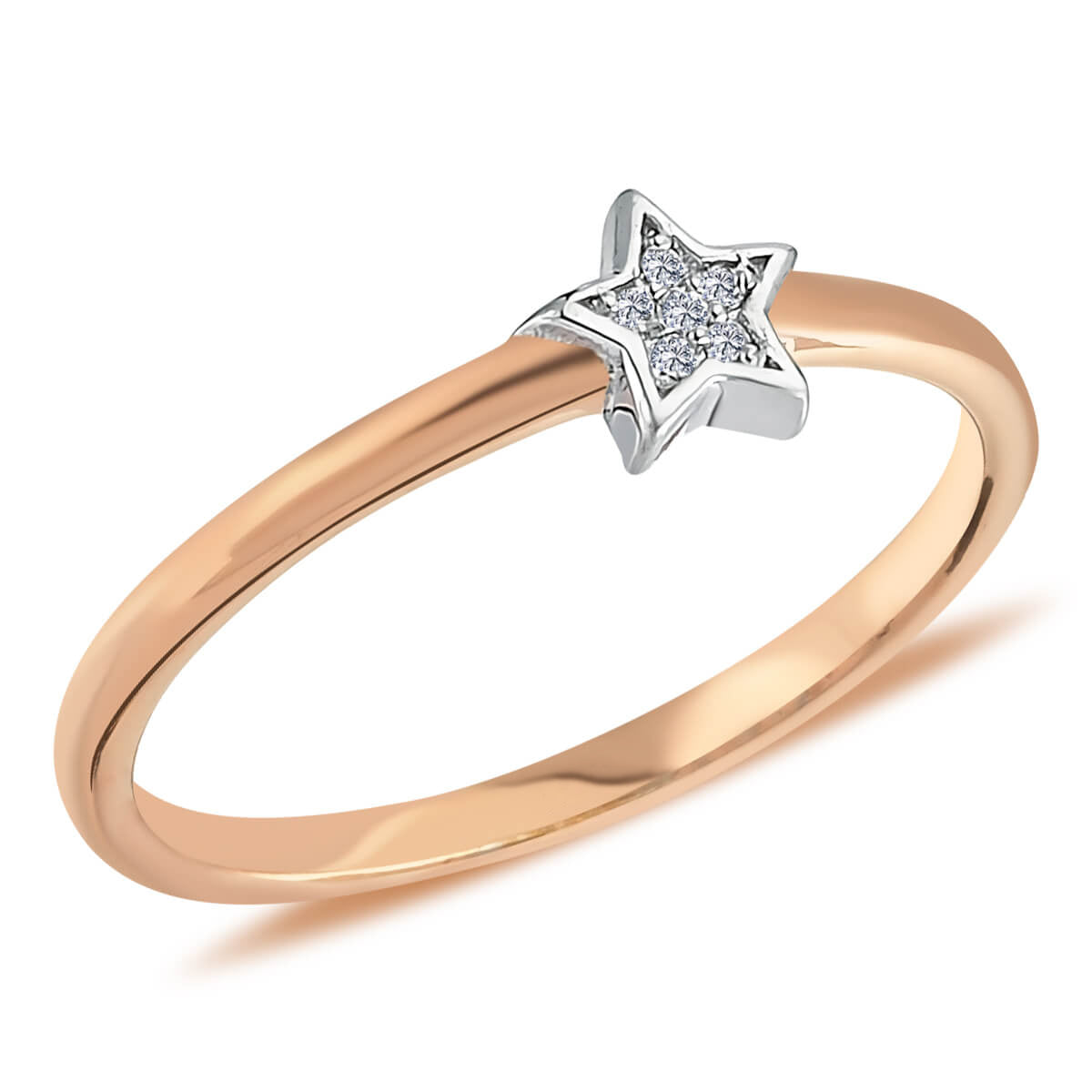 Babylon Star Diamond Ring