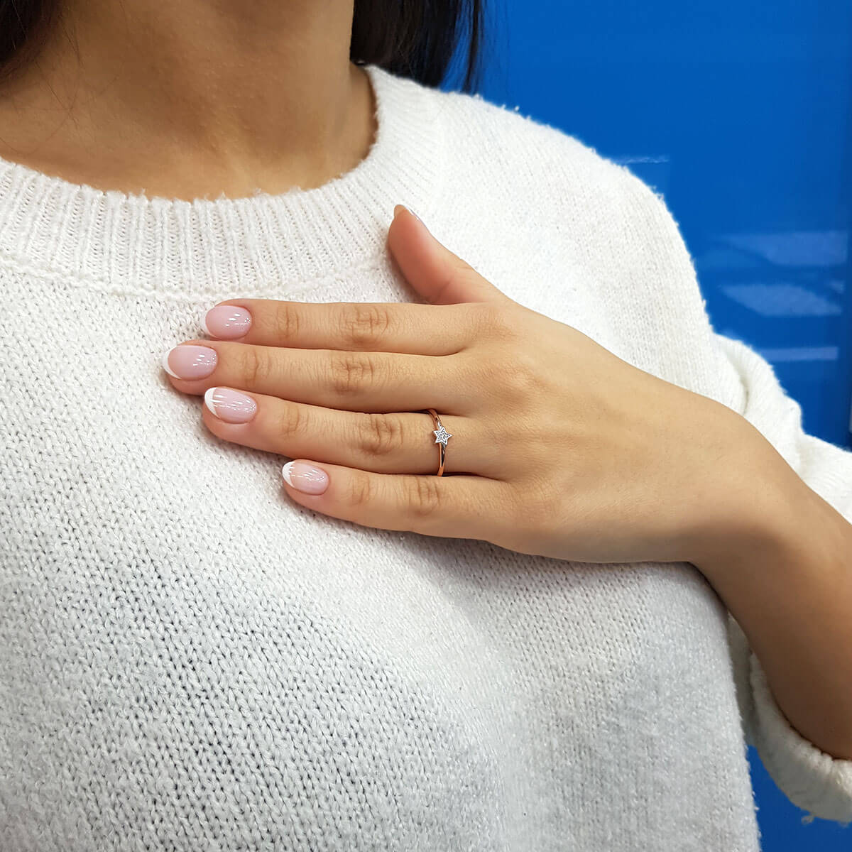 Babylon Star Diamond Ring