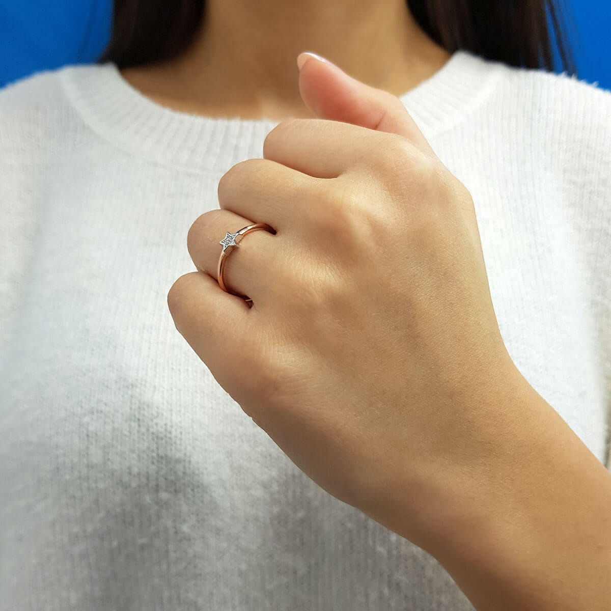 Babylon Star Diamond Ring