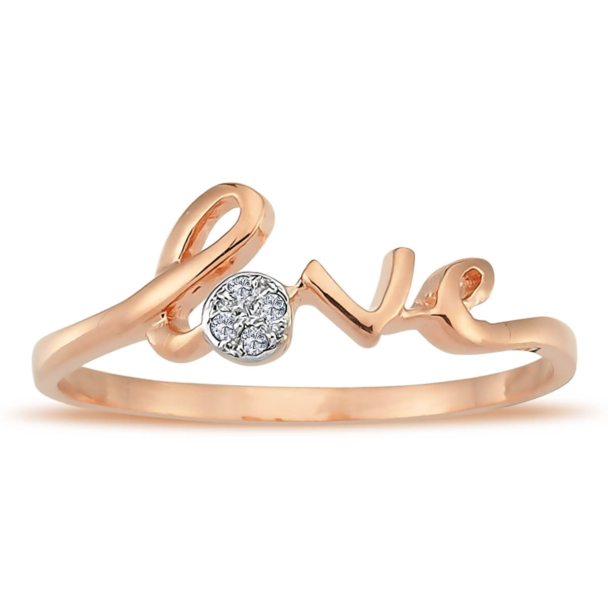 Diamond Love Ring