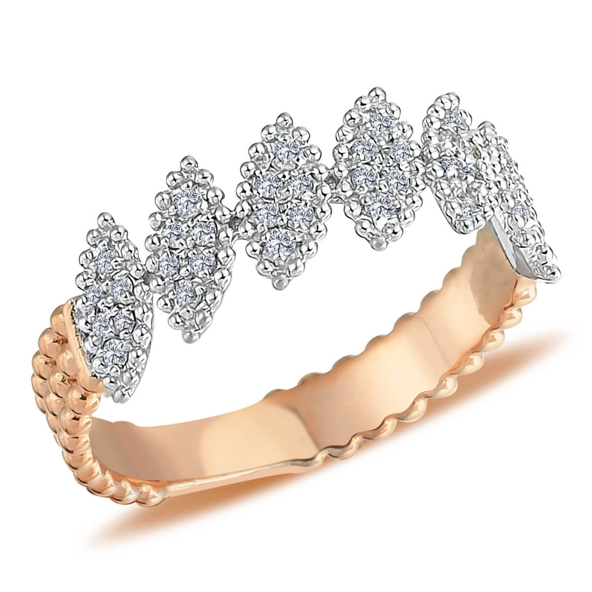 Diamond Stone Mardaman Ring