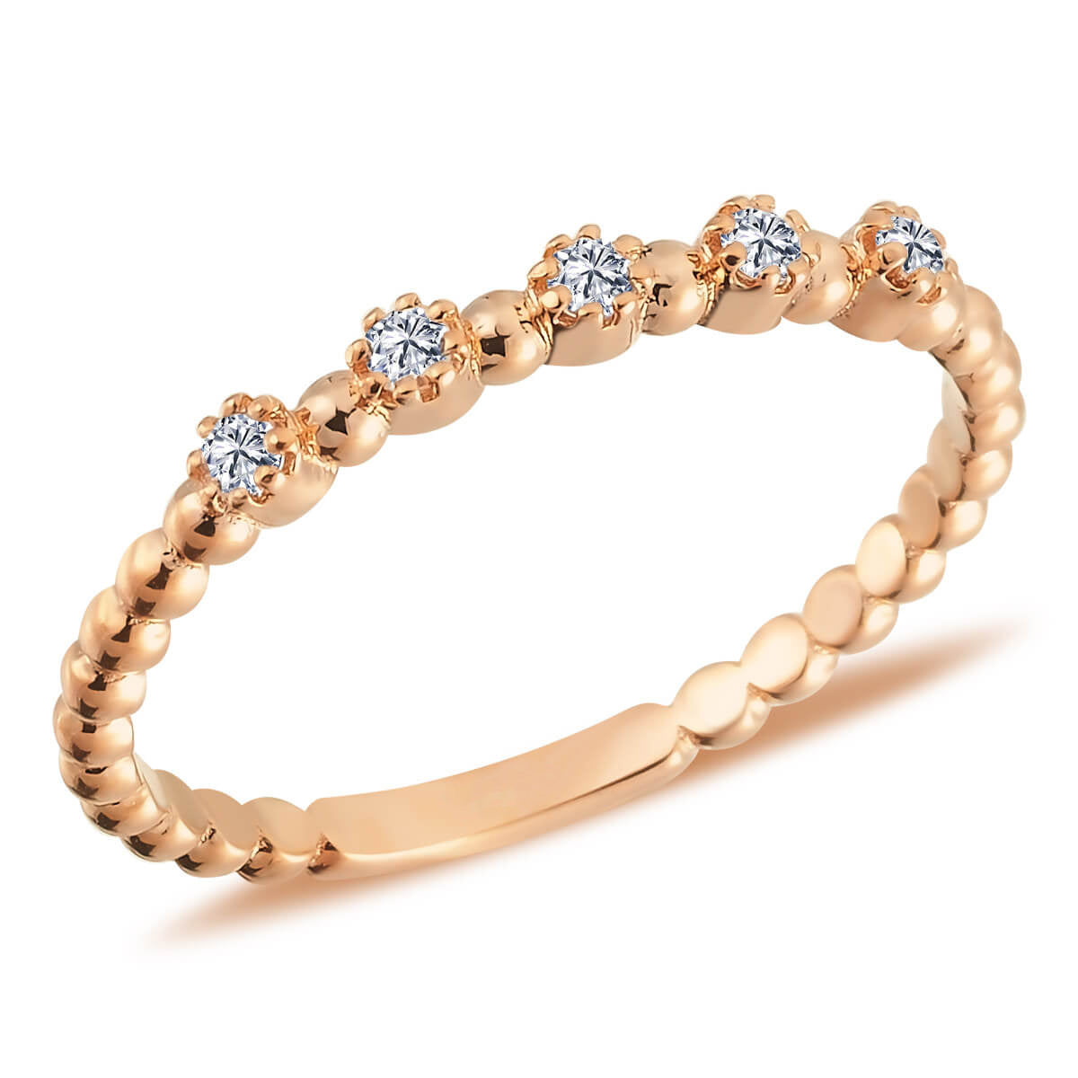 5-Stone Diamond Arrapha Ring