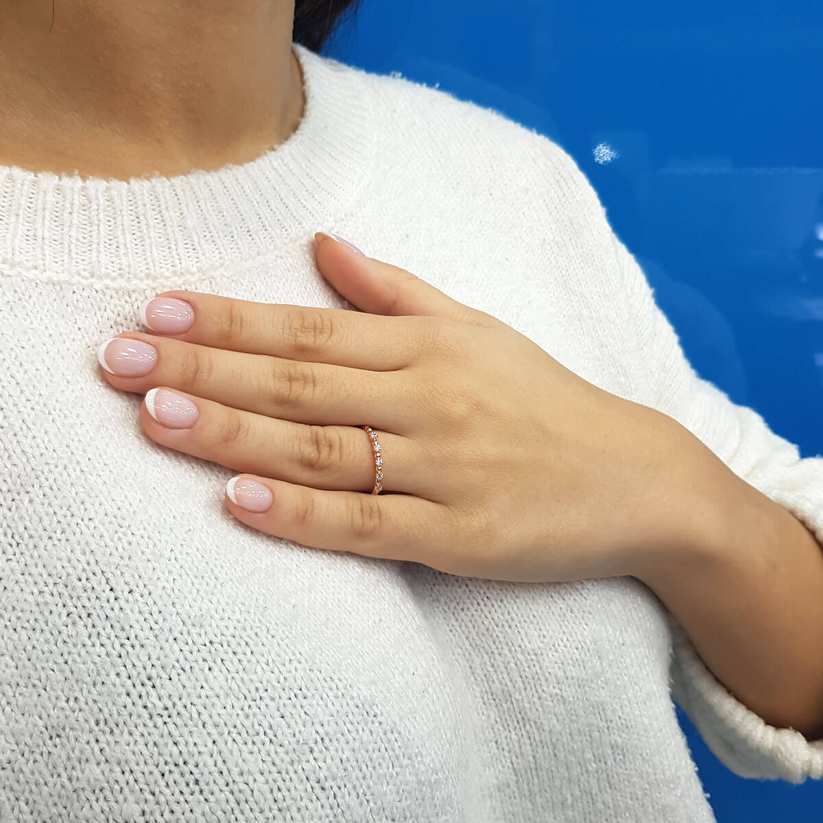 5-Stone Diamond Arrapha Ring