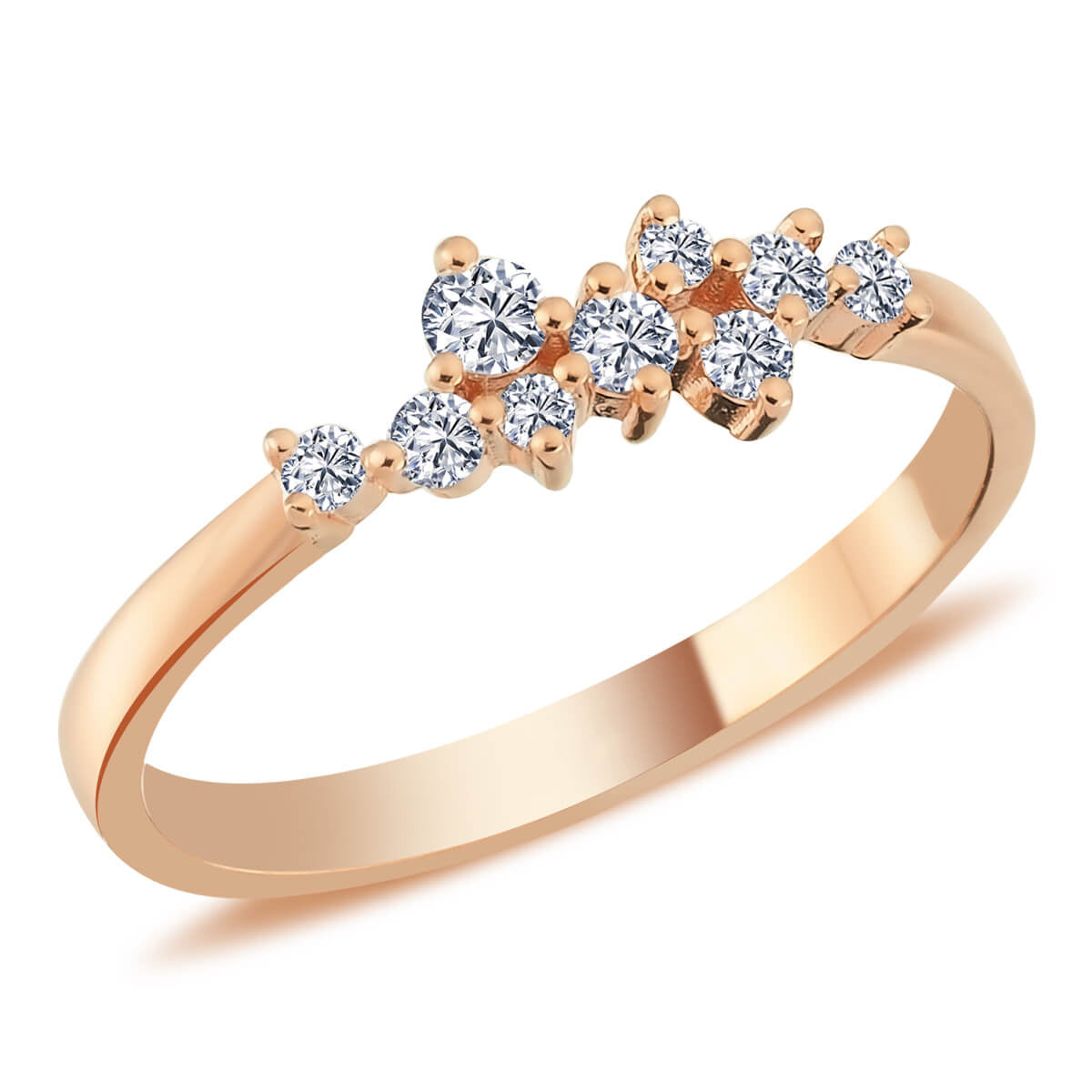 Diamond Stone Ursa Minor Ring