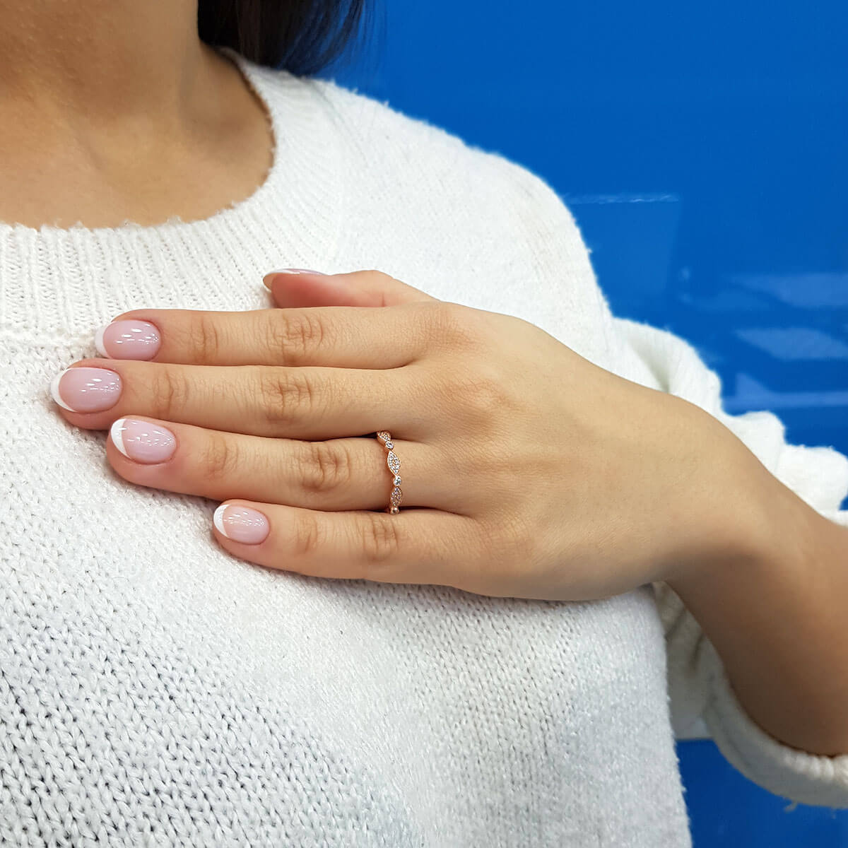 Diamond Stone Manu Ring