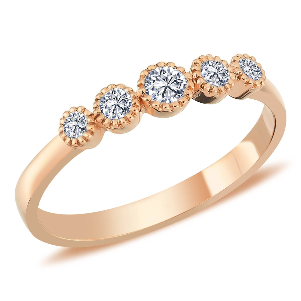 5-Stone Diamond Şedu Ring