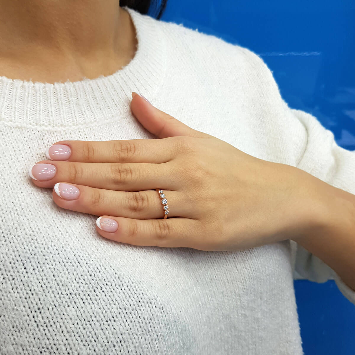 5-Stone Diamond Şedu Ring