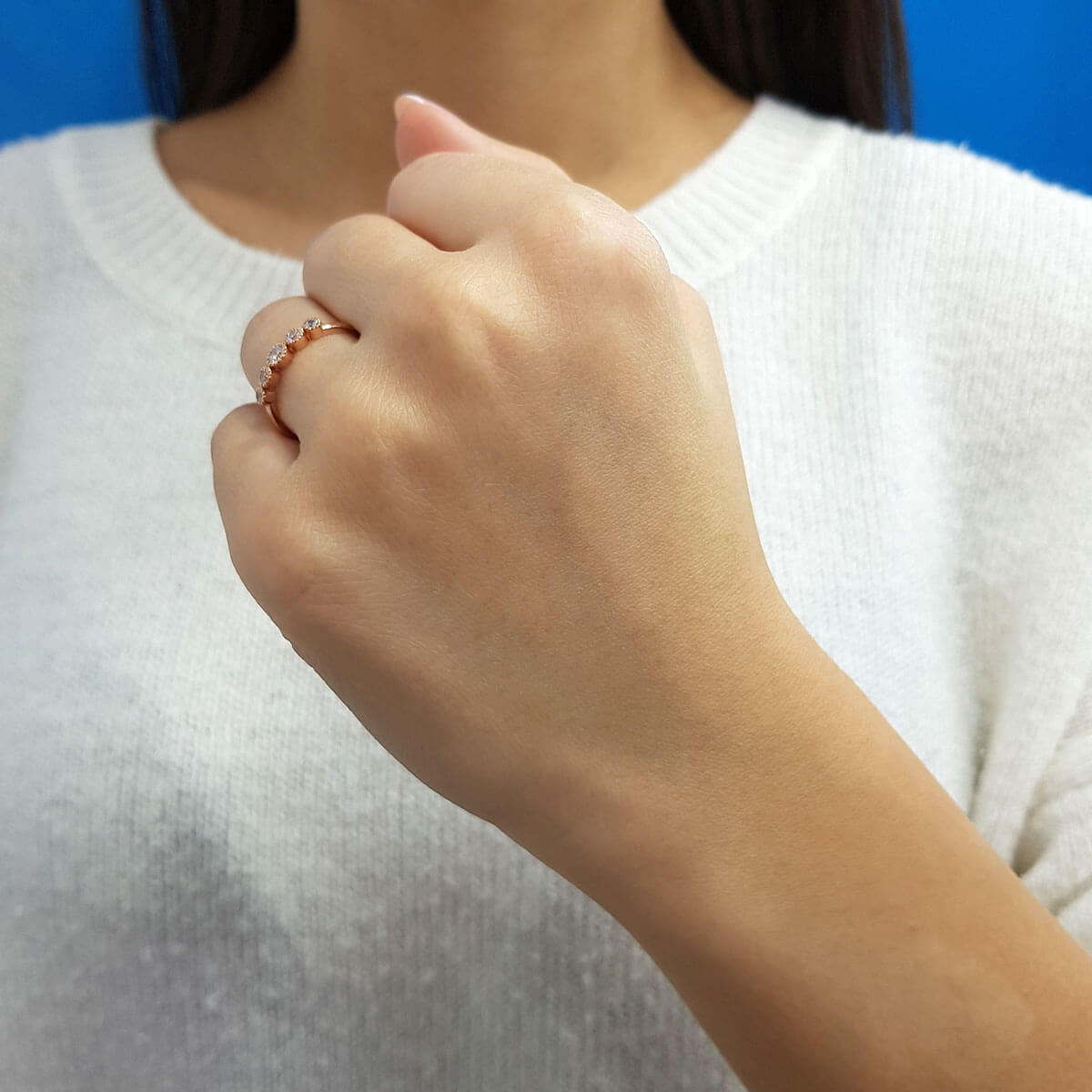 5-Stone Diamond Şedu Ring