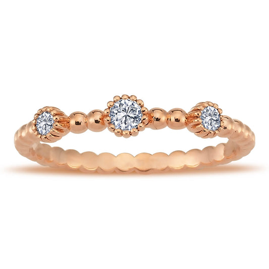 0.17 Carat Diamond Tria Ring