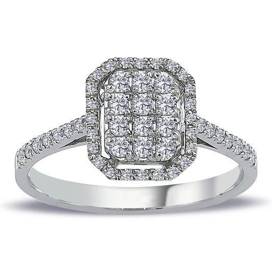 Diamond Large Ningal Ring