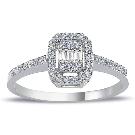 0.31 Carat Baguette Diamond Ring