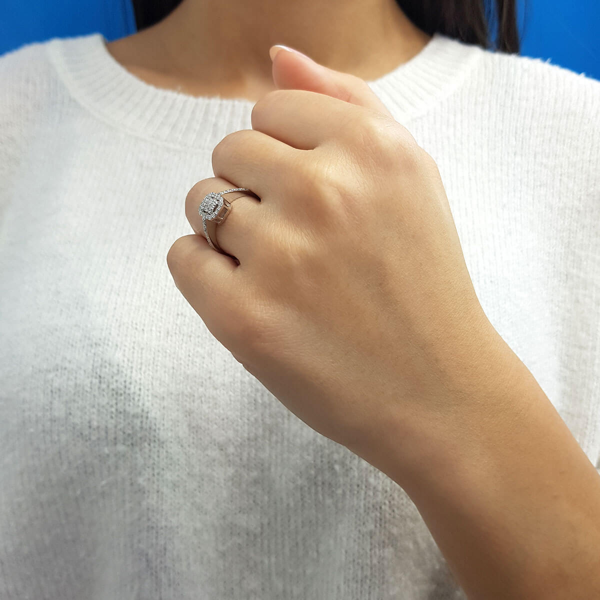 0.31 Carat Baguette Diamond Ring