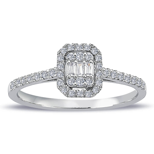 0.25 Carat Baguette Diamond Ring