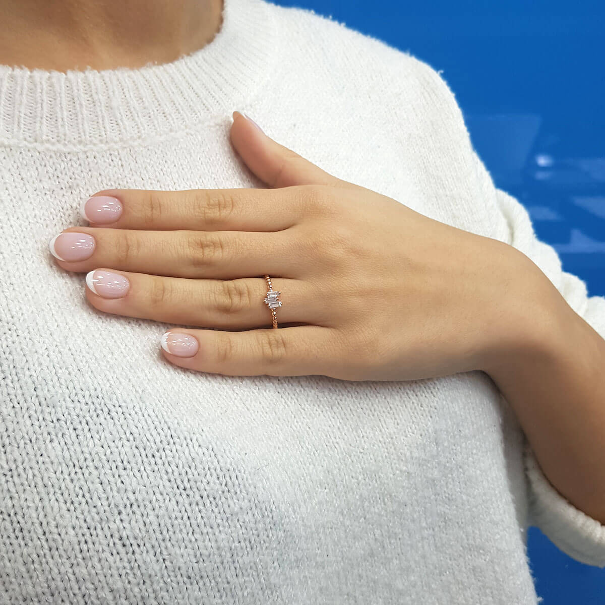 Baguette Diamond Dromos Ring