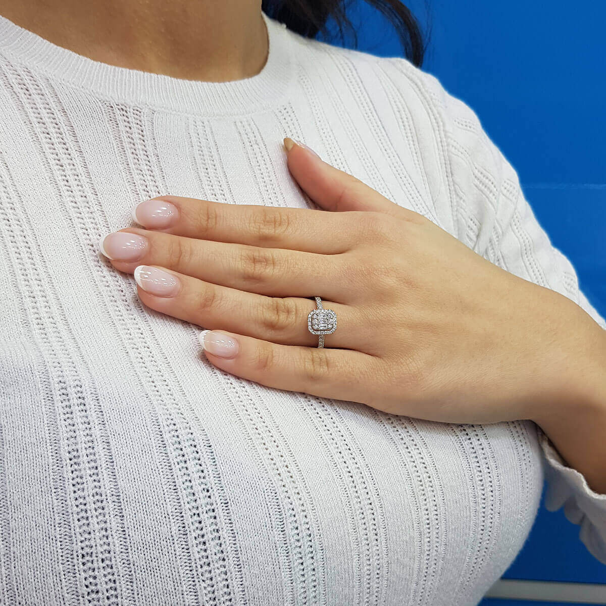 0.60 Carat Baguette Diamond Ring