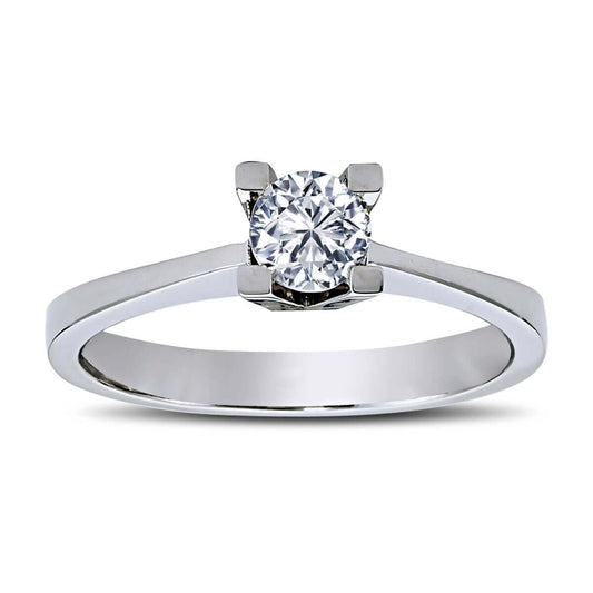 0.41 Carat Diamond Solitaire Ring