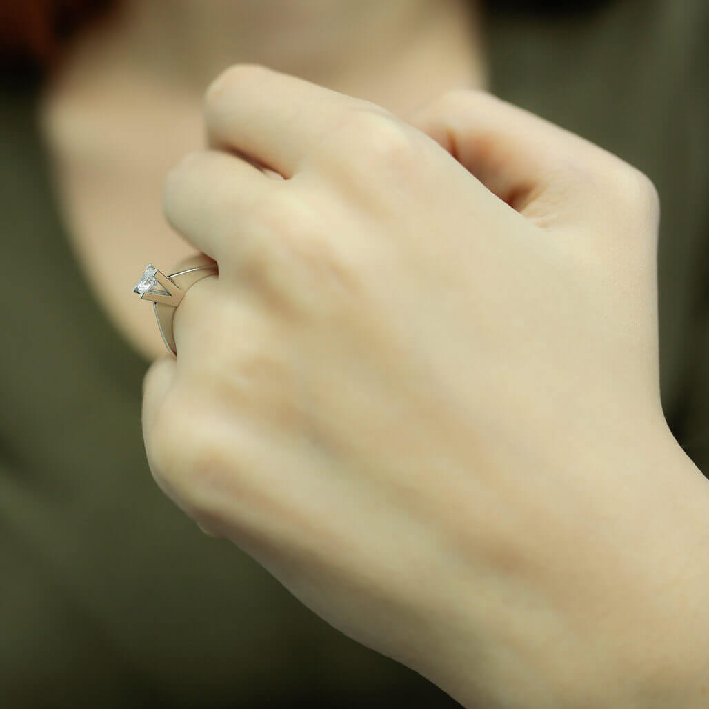 0.41 Carat Diamond Solitaire Ring