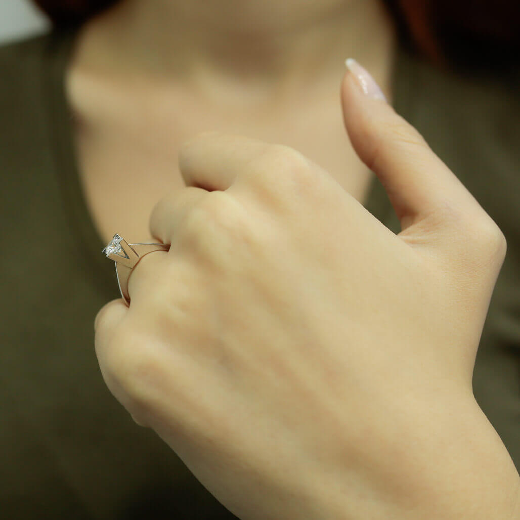 0.51 Carat Diamond Solitaire Ring