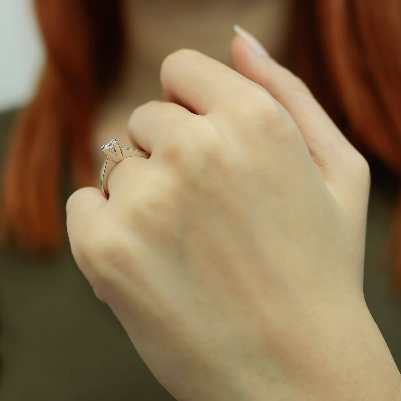 0.22 Carat Diamond Solitaire Ring