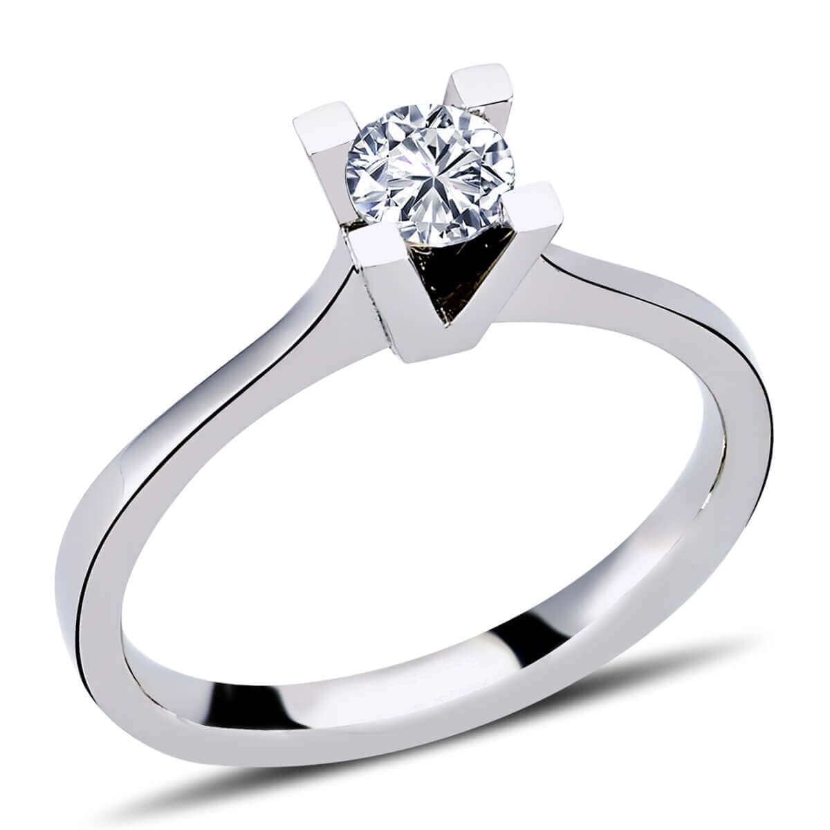 0.42 Carat Diamond Solitaire Ring