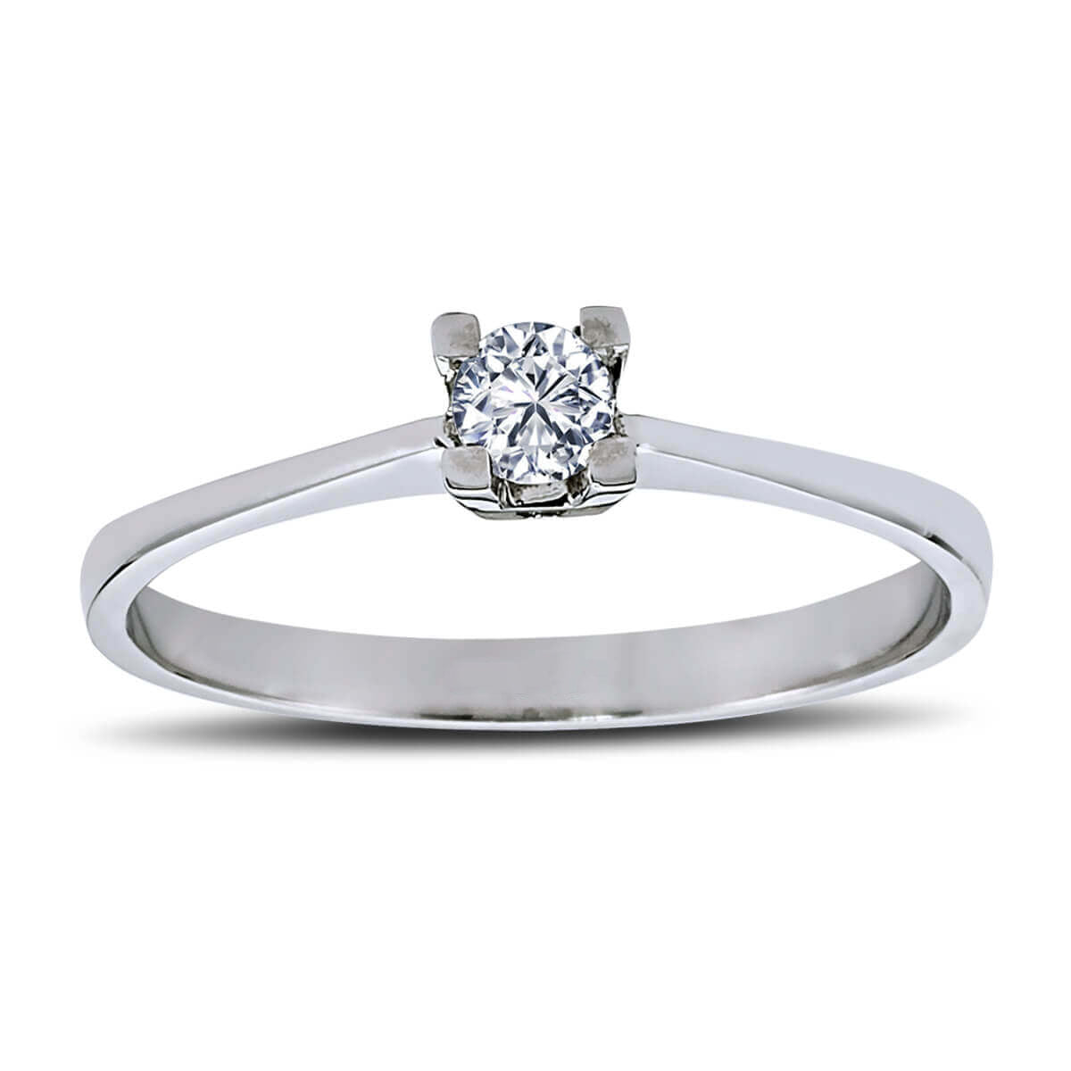 0.14 Carat Diamond Solitaire Ring