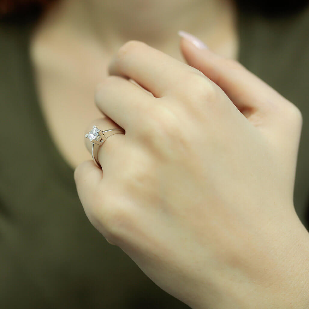 0.51 Carat Diamond Solitaire Ring