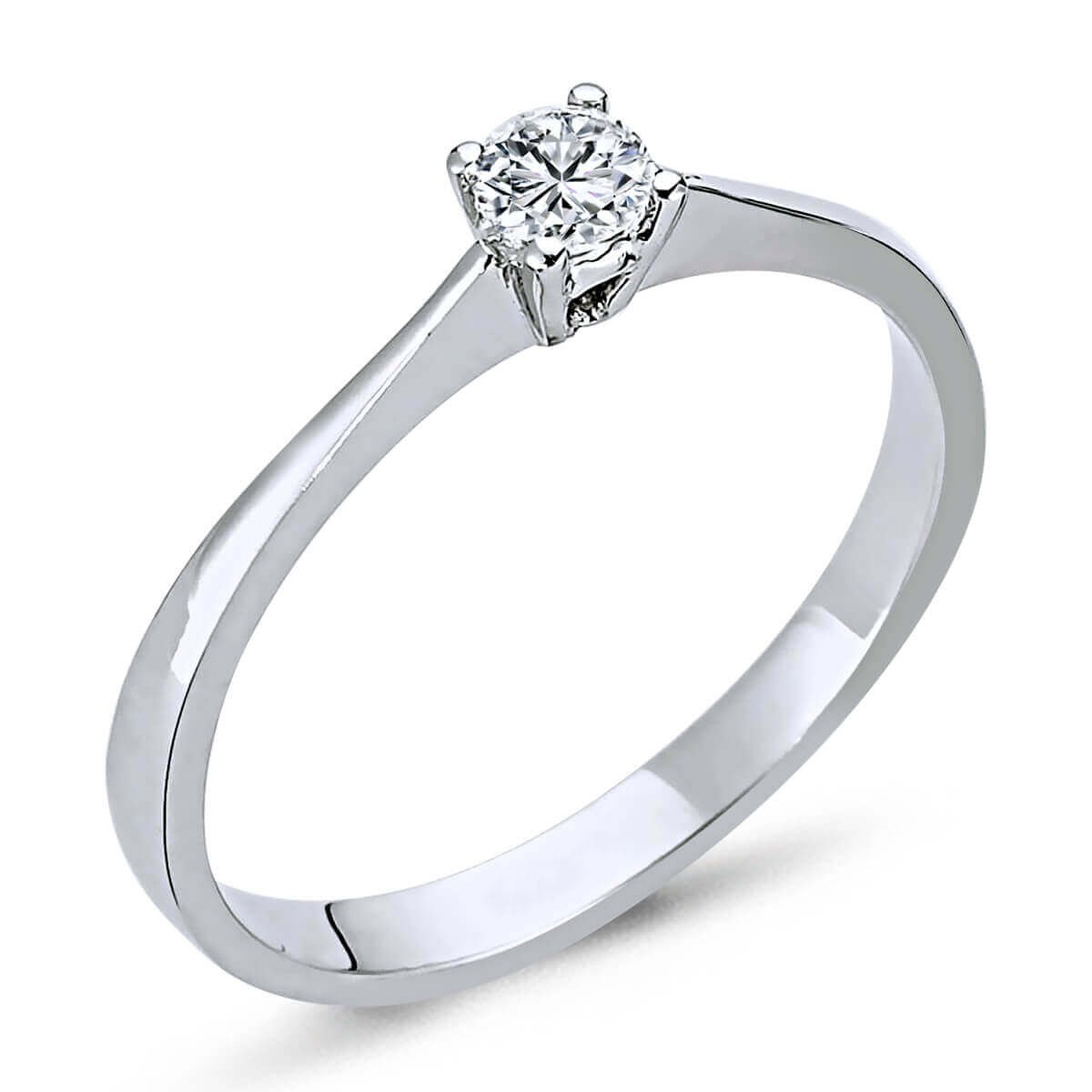 0.16 Carat Diamond Solitaire Ring
