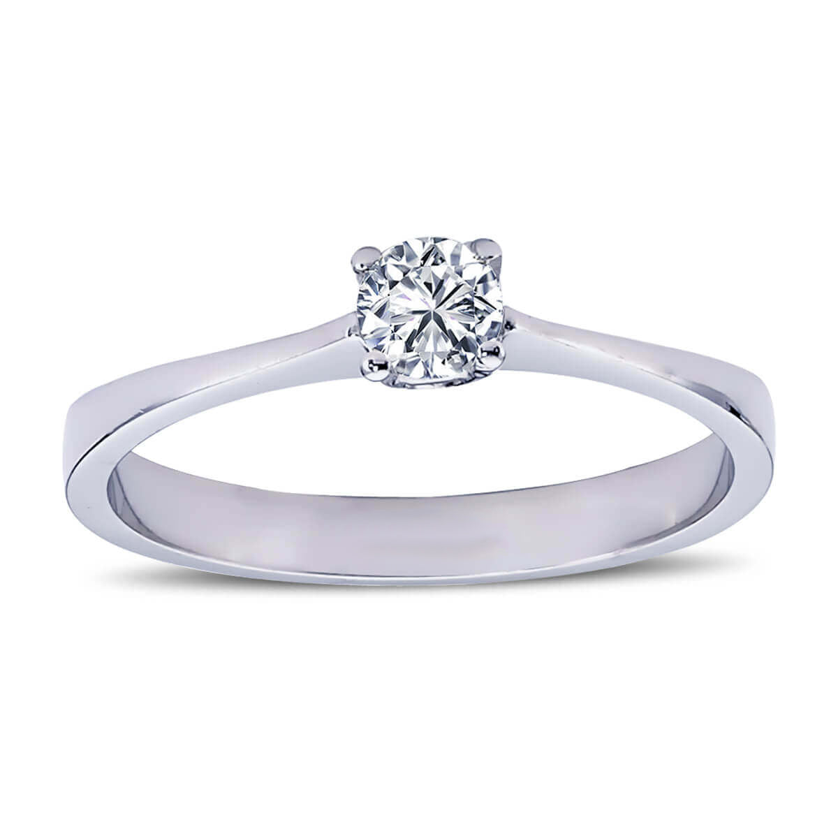 0.16 Carat Diamond Solitaire Ring
