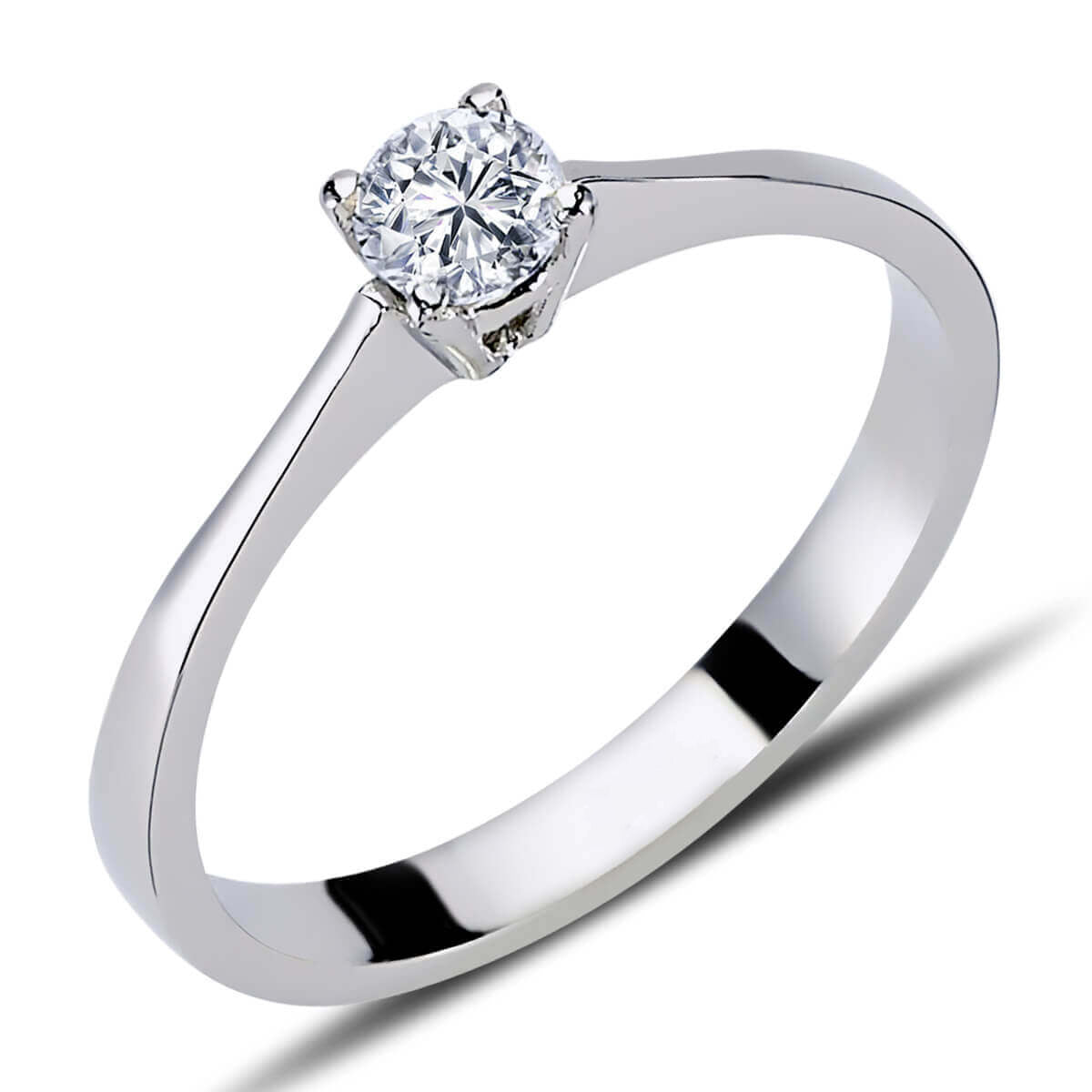 0.24 Carat Diamond Solitaire Ring