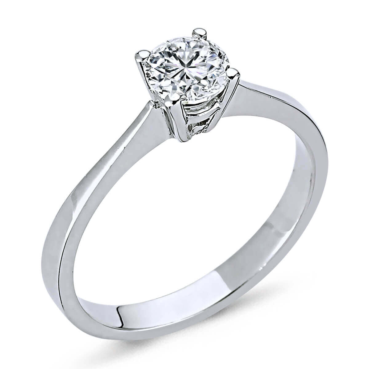 0.50 Carat Diamond Solitaire Ring