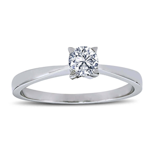 0.28 Carat Diamond Solitaire Ring