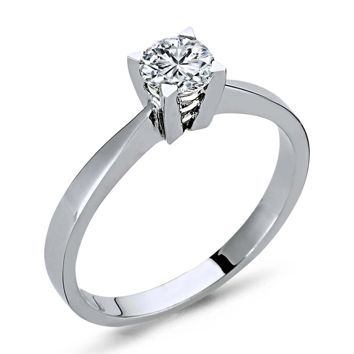 G-VS 0.38 Carat Diamond Solitaire Ring