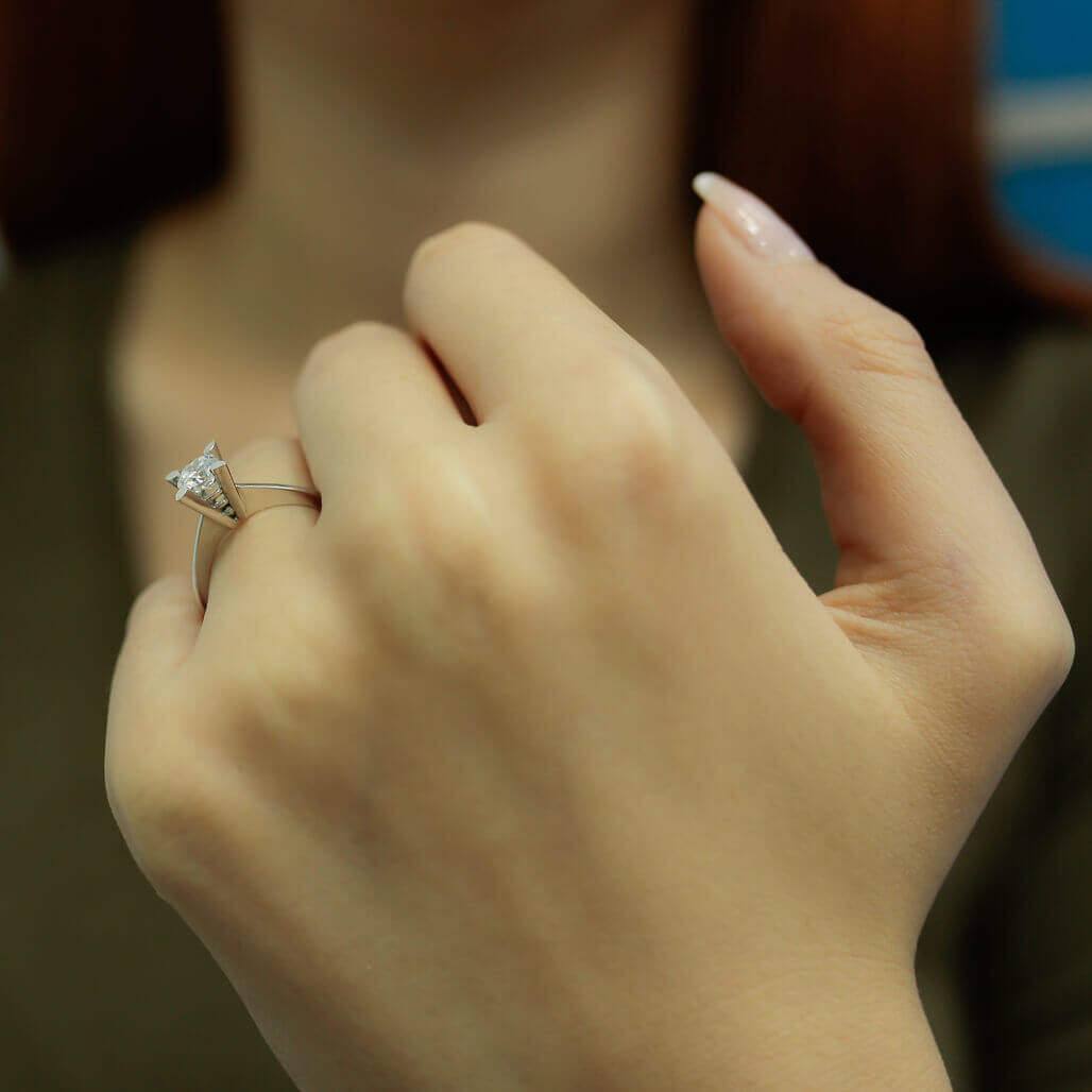 0.50 Carat Diamond Solitaire Ring