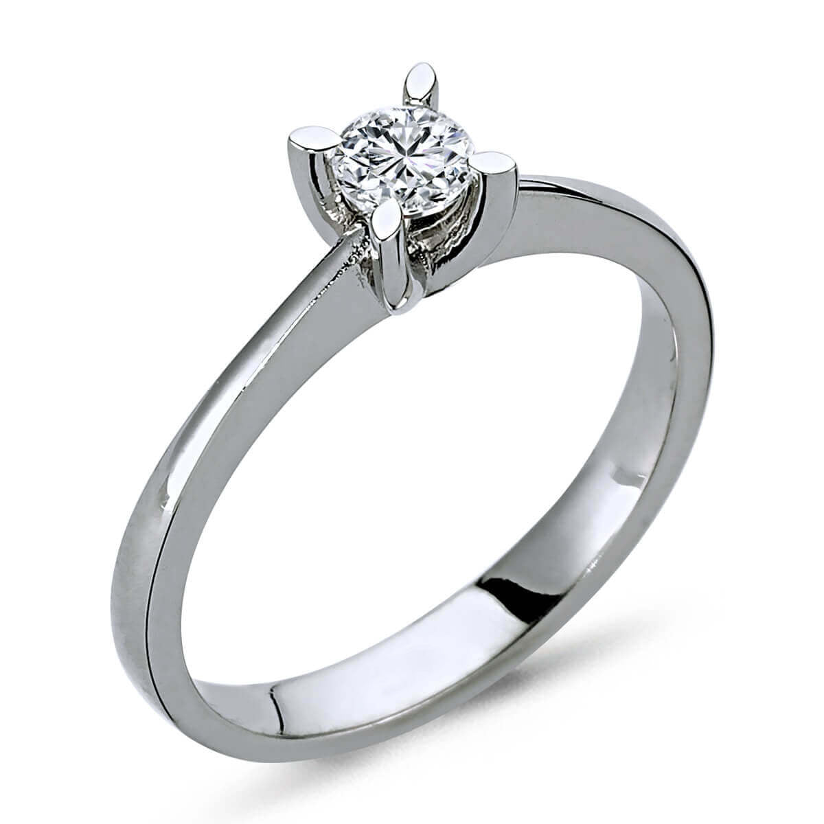 0.22 Carat Diamond Solitaire Ring