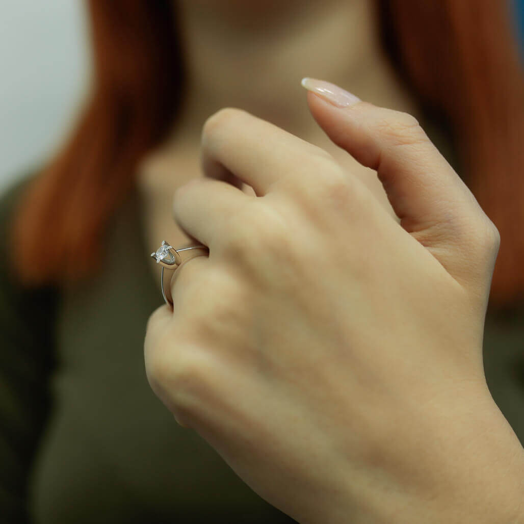 0.33 Carat Diamond Solitaire Ring