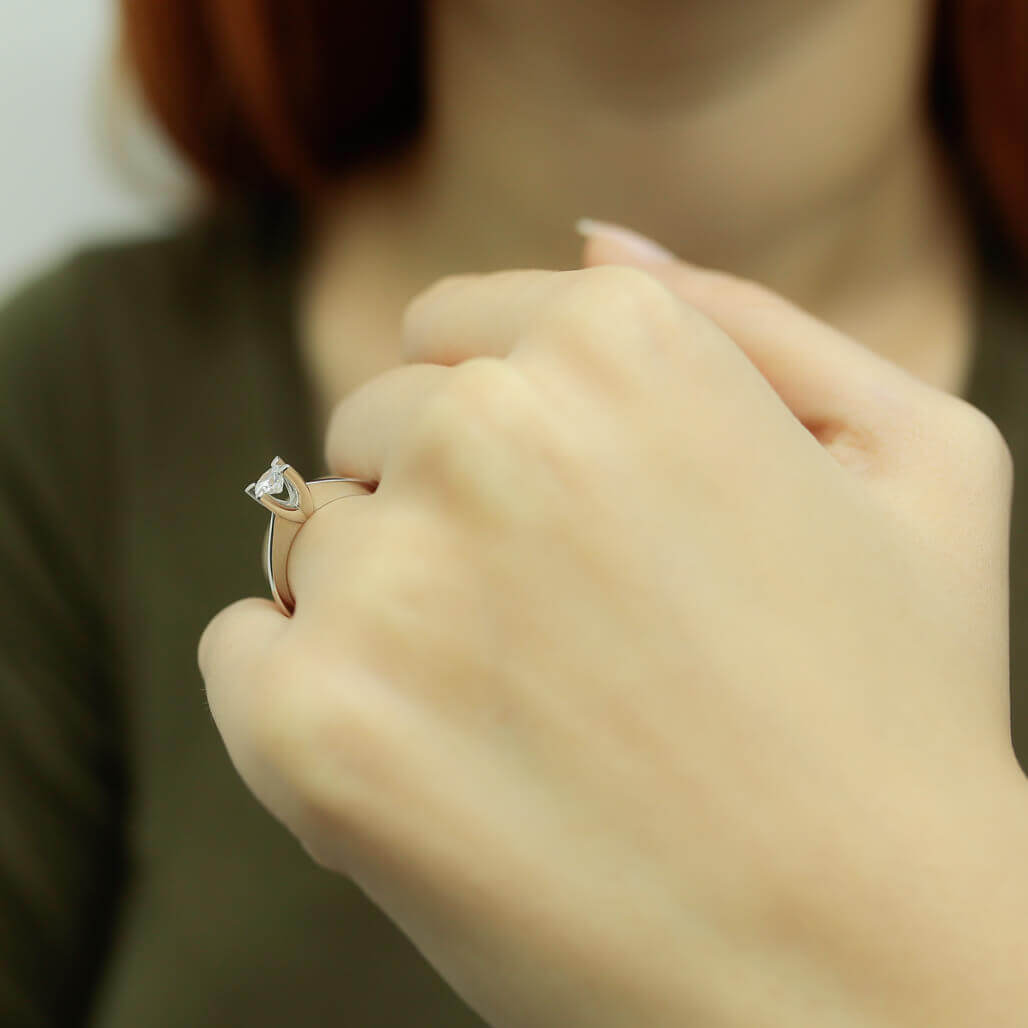 0.36 Carat Diamond Solitaire Ring