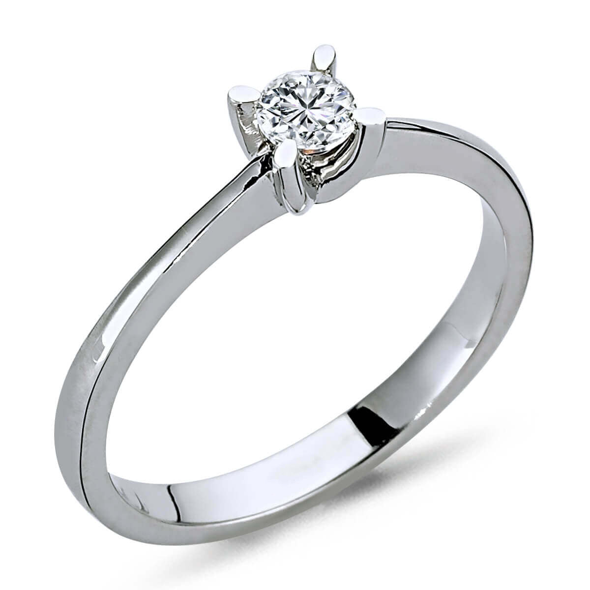 0.21 Carat Diamond Solitaire Ring