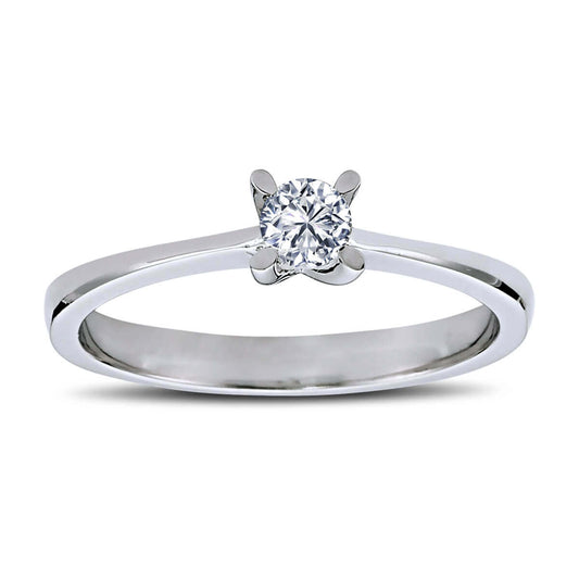 0.21 Carat Diamond Solitaire Ring